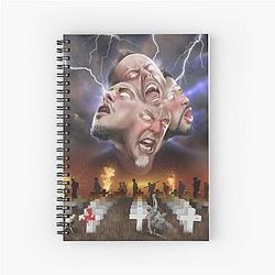 Metallica Fan Art Illustrated Tribute to the Legendary Metal Band Notebook