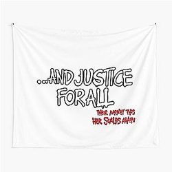 Metallica Justice For All Shirt Tapestry