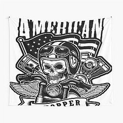 Metallica Bikers Tapestry