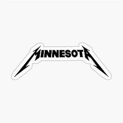 Minnesota Metallica Sticker