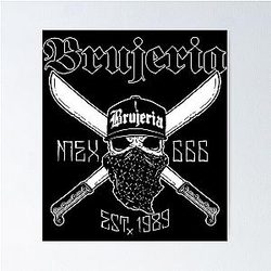 Brujeria Band Metal Slayer Metallica Br Poster