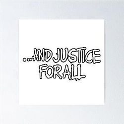 Metallica And Justice For All Poster