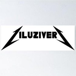 Lil Uzi Vert Metallica logo Poster