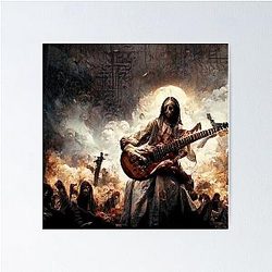 Zombie Jesus Plays Metallica Guitar