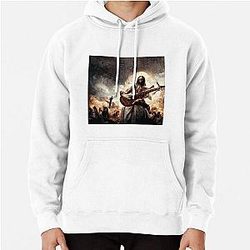 Zombie Jesus Titan Playing Metallica Guitar Hoodie