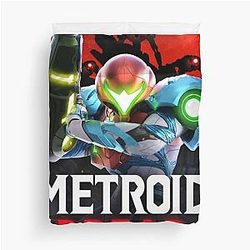 Metroid Dread T-Shirt Duvet Cover