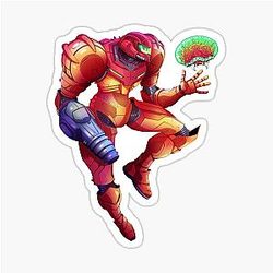Super Metroid - Sticker