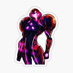 Metroid Prime Sticker