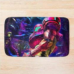 Samus Aran Metroid Bath Mat