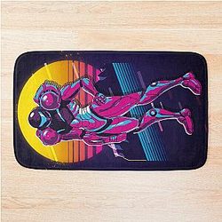 Samus - Metroid 80s Bath Mat