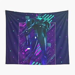 Samus Metroid Prime 4 Modern Graphic Design Tapestry