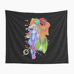Metroid Samus Aran Tapestry
