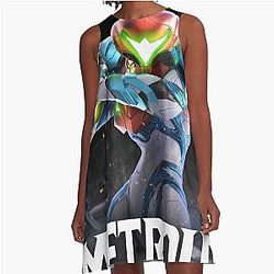 Metroid Dread A-Line Dress