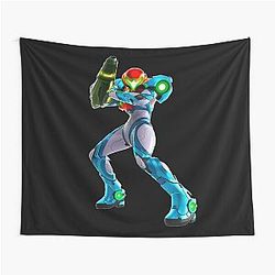Samus Metroid Dread Tapestry