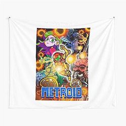 Metroid NES Tapestry