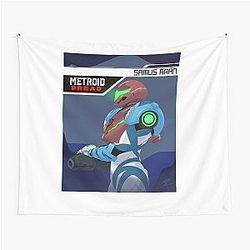 Samus Aran Metroid Dread Tapestry