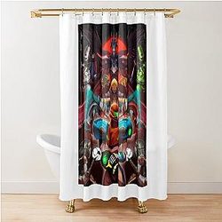 Vintage Metroid Dread Shower Curtain