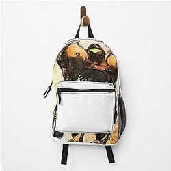 Metroid Samus Aran Prime Hunter Watercolor Sketch Backpack