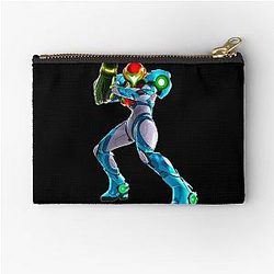 Samus Metroid Dread Zipper Pouch