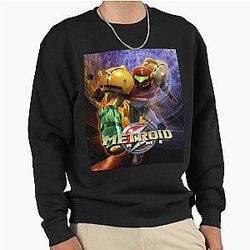 Metroid Video Game Art Sweatshirt