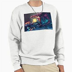 Super Metroid Face Off Pullover Sweatshirt