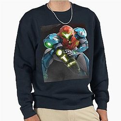 Metroid Dread Samus Pullover Sweatshirt