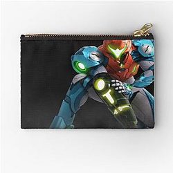 Metroid Dread Samus Zipper Pouch