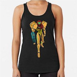 Samus Aran - Metroid Vector Tank Top