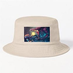 Super Metroid Face Off Bucket Hat