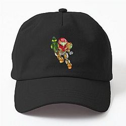 Metroid Dread Samus Varia Suit Dad Hat