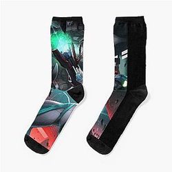 Metroid Art Socks
