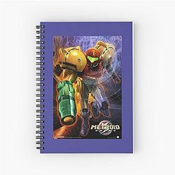 Metroid Prime Spiral Notebook