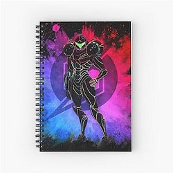 Super Metroid Spiral Notebook