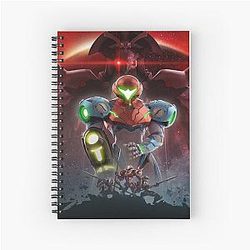 Metroid Spiral Notebook