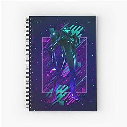 Samus Metroid Prime 4 Modern Graphic Design Spiral Notebook
