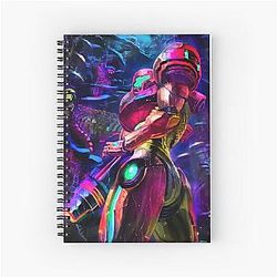 Samus Aran Metroid Notebook