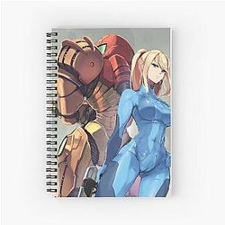 Metroid Samus Aran Notebook