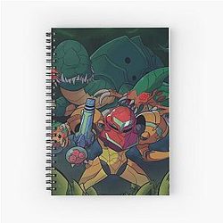 Metroid Spiral Notebook