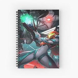 Metroid Spiral Notebook