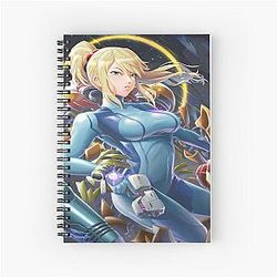 Metroid Game Spiral Notebook