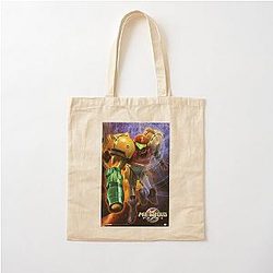 Metroid Prime Cotton Tote Bag