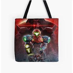 Metroid game art Tote Bag