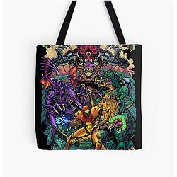 Metroid Gaming Tribute Tote Bag