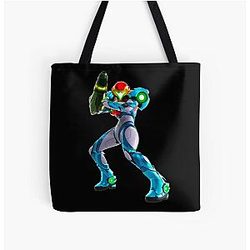 Samus (Metroid) All Over Print Tote Bag
