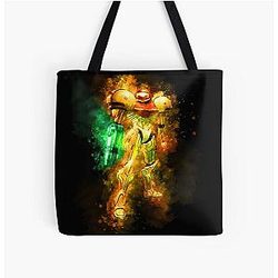 Metroid Samus Aran Prime Hunter Tote Bag