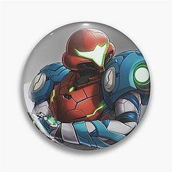 Samus Metroid Pin