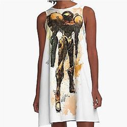 Metroid Prime Hunter A-Line Dress