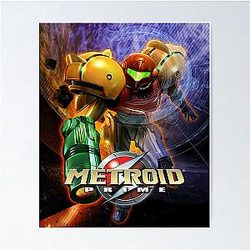 Metroid Video Game Art Poster