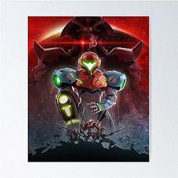 Metroid Game Art Poster