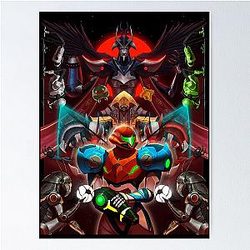 Metroid Dread Poster